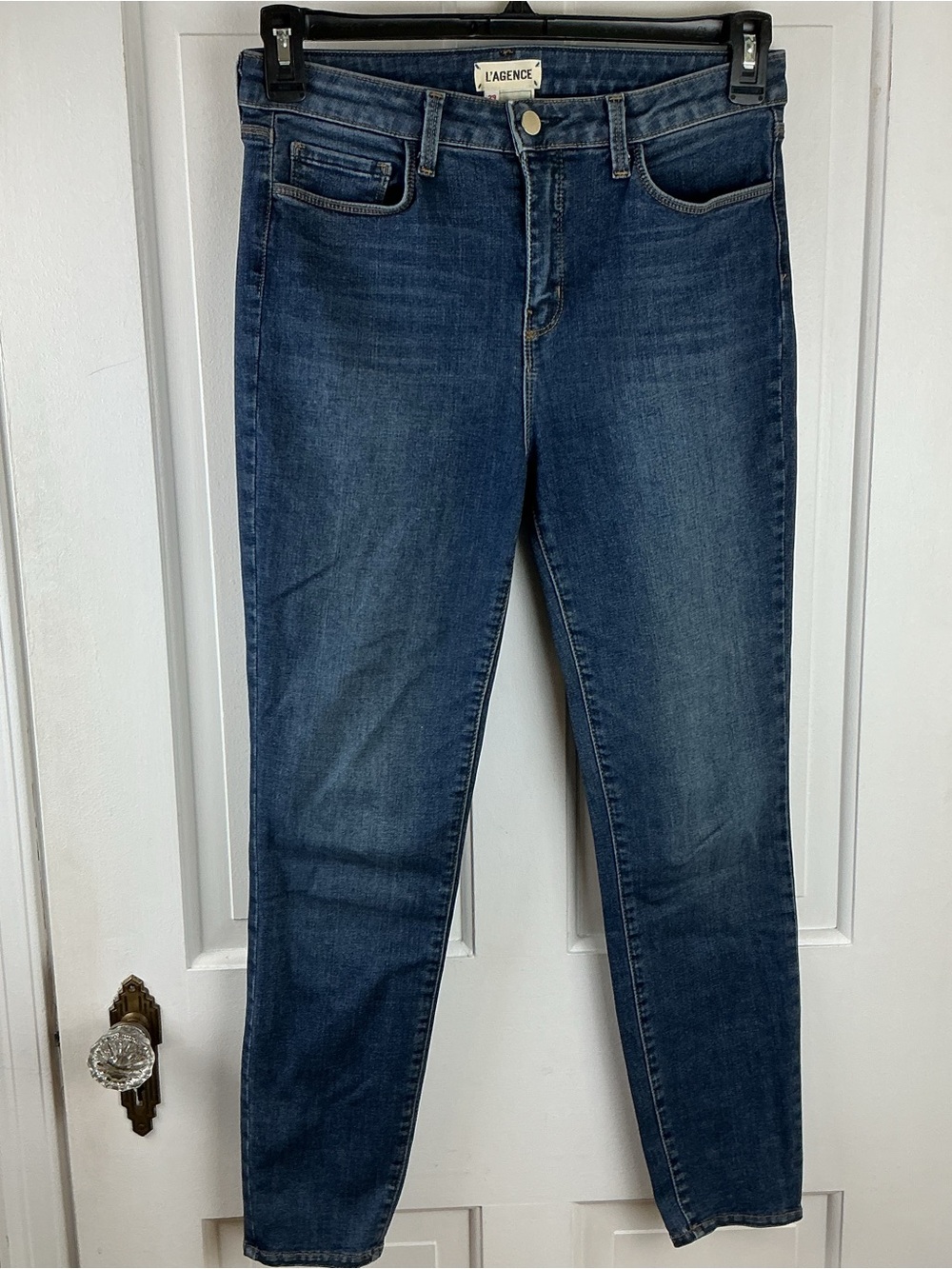 L’AGENCE Margot Skinny Jeans Dark Vintage